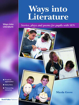 cover image of Ways into Literature